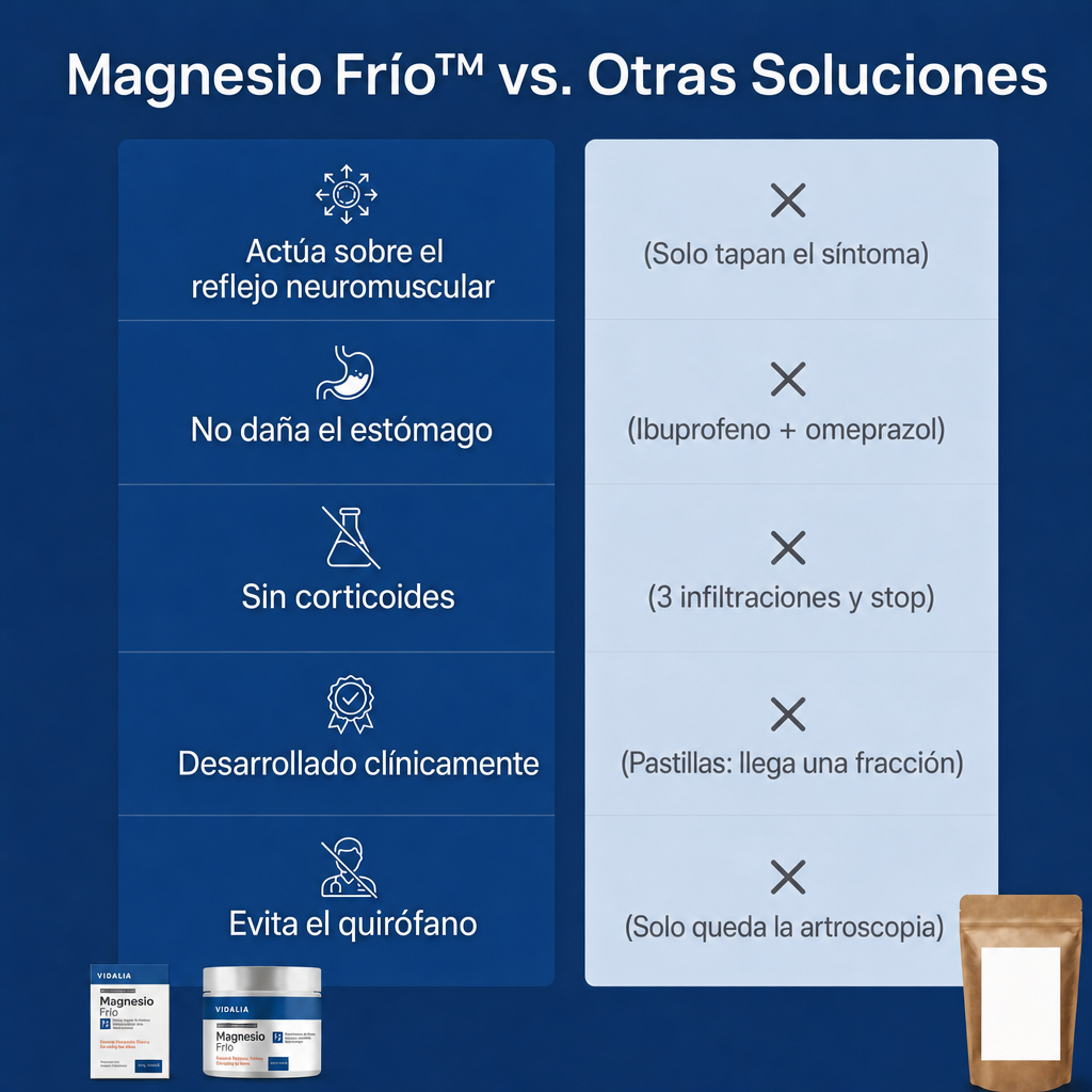 Magnesio Frío™ - Alivia el dolor de hombro