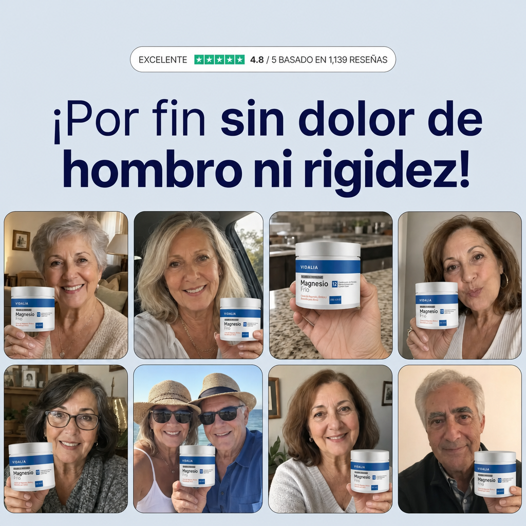 Magnesio Frío™ - Alivia el dolor de hombro